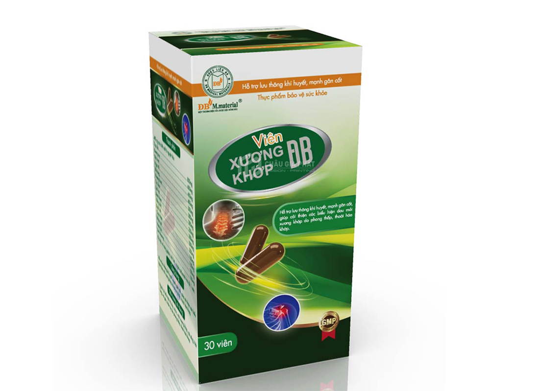 In hộp thực phẩm chức năng tại Nhà In Châu Gia Phát